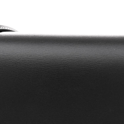 Celine Shiny Calfskin Triomphe Margo Wallet on Chain Black 9 of 11