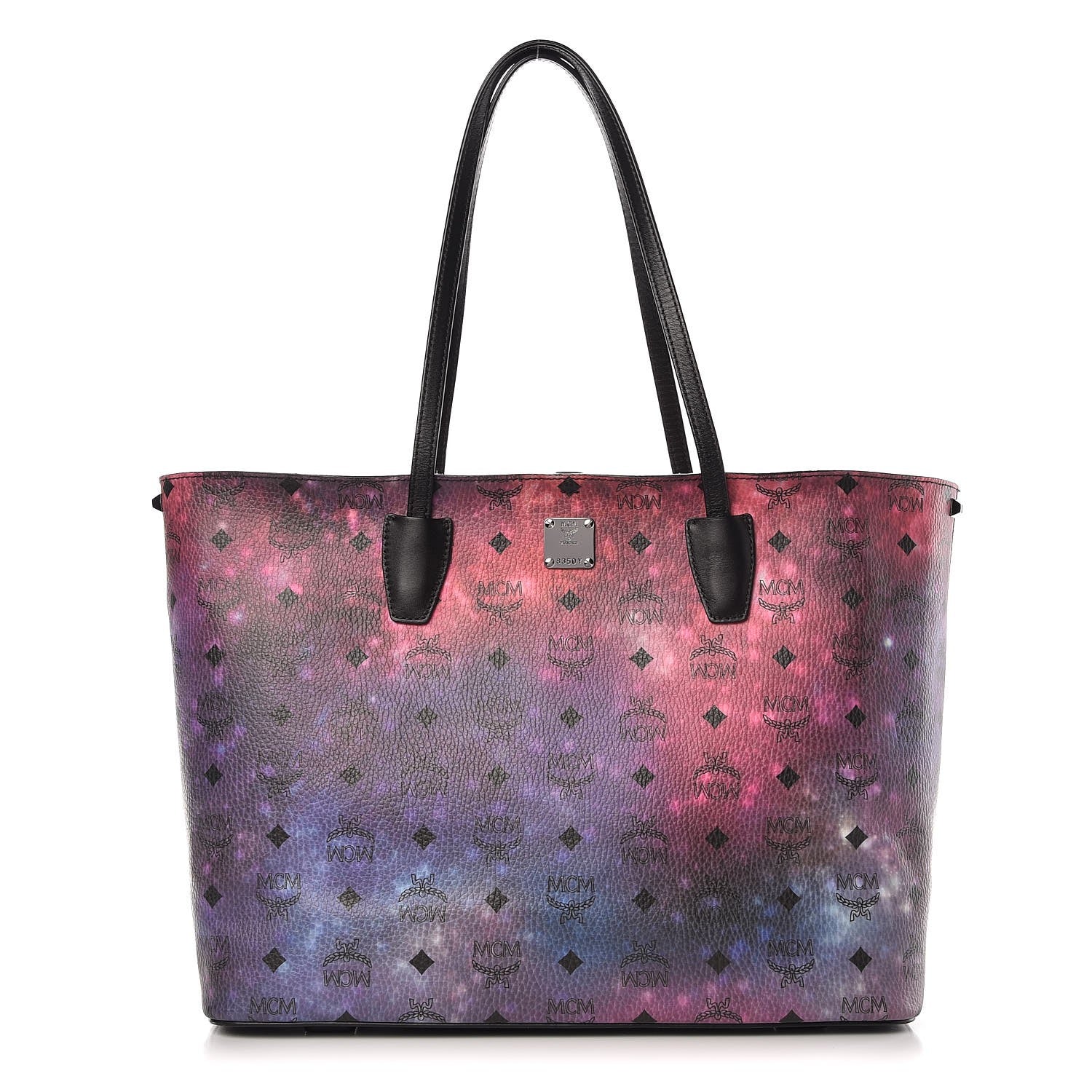 MCM Galaxy Visetos Medium Shopper Tote Multicolor 1 of 13