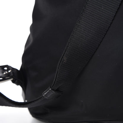 Prada Nylon Vela Saffiano Backpack Black 12 of 12