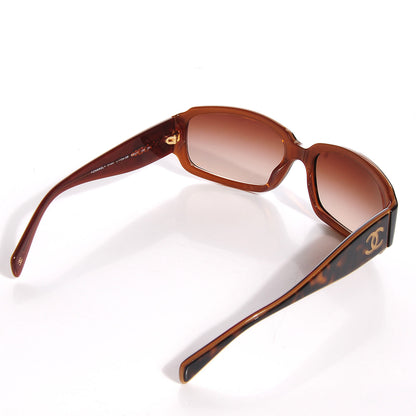 Chanel Tortoise Shell CC Sunglasses 5144 2 of 4