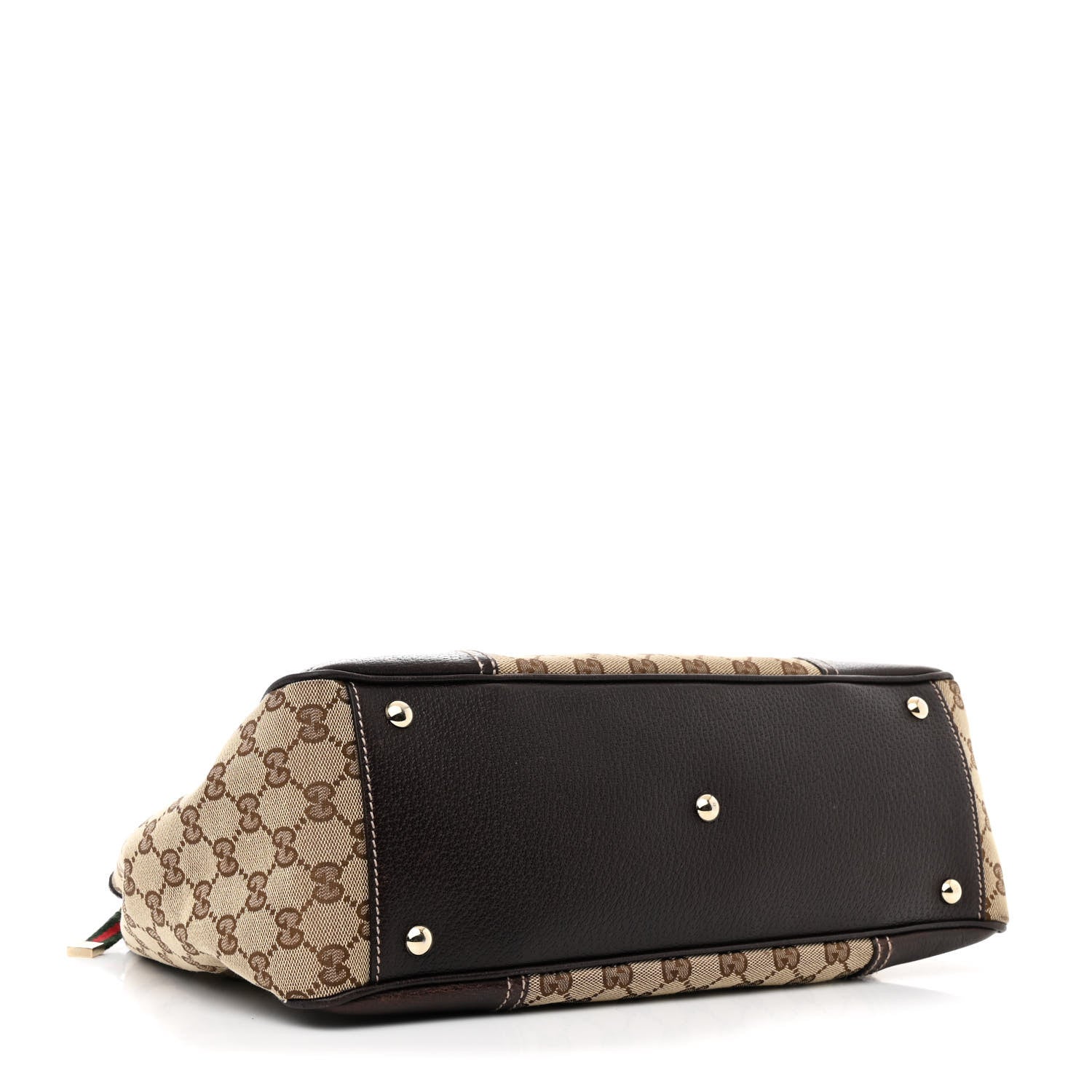 Gucci Monogram Medium Princy Tote Dark Brown 4 of 10