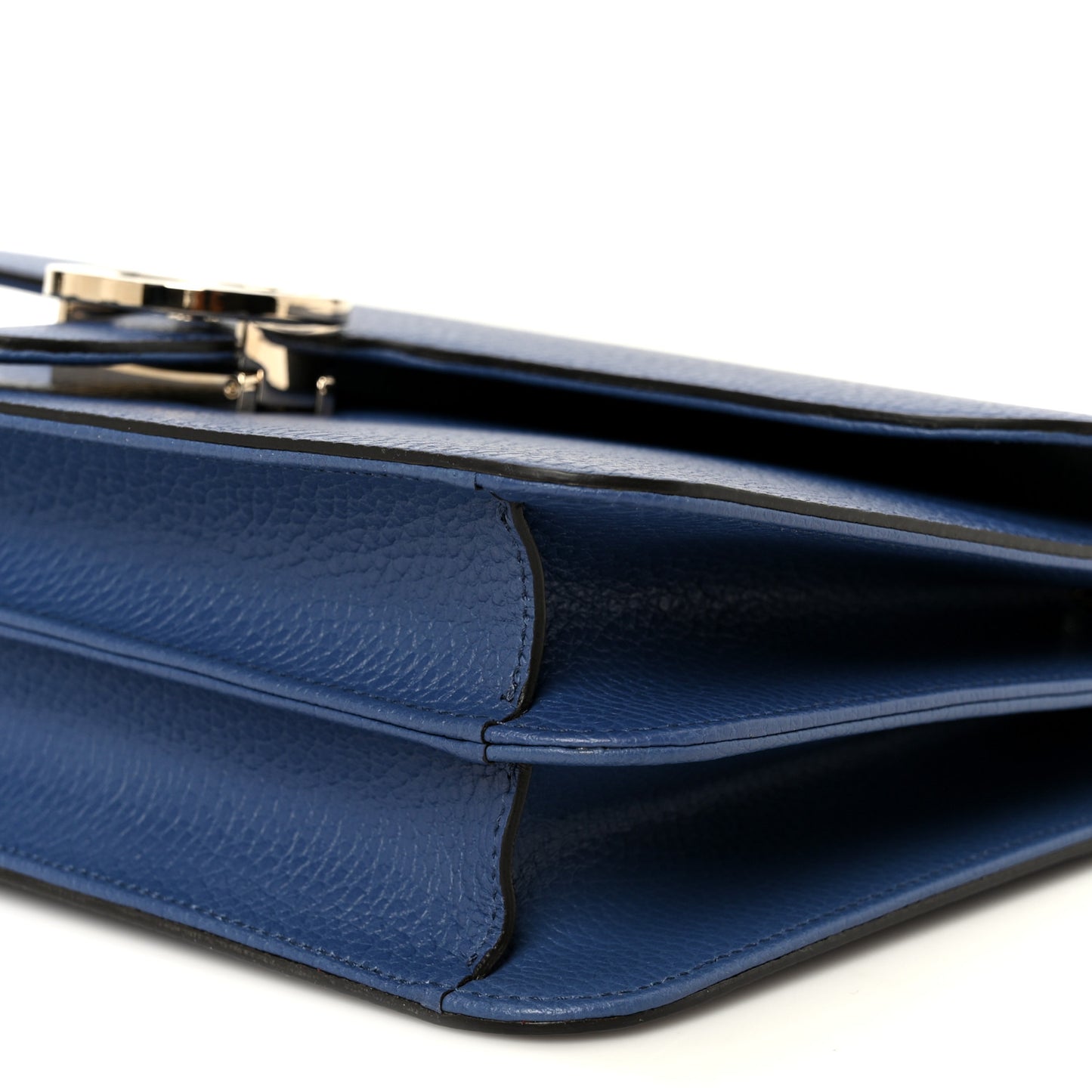 Dollar Calfskin Small Interlocking G Shoulder Bag Caspian