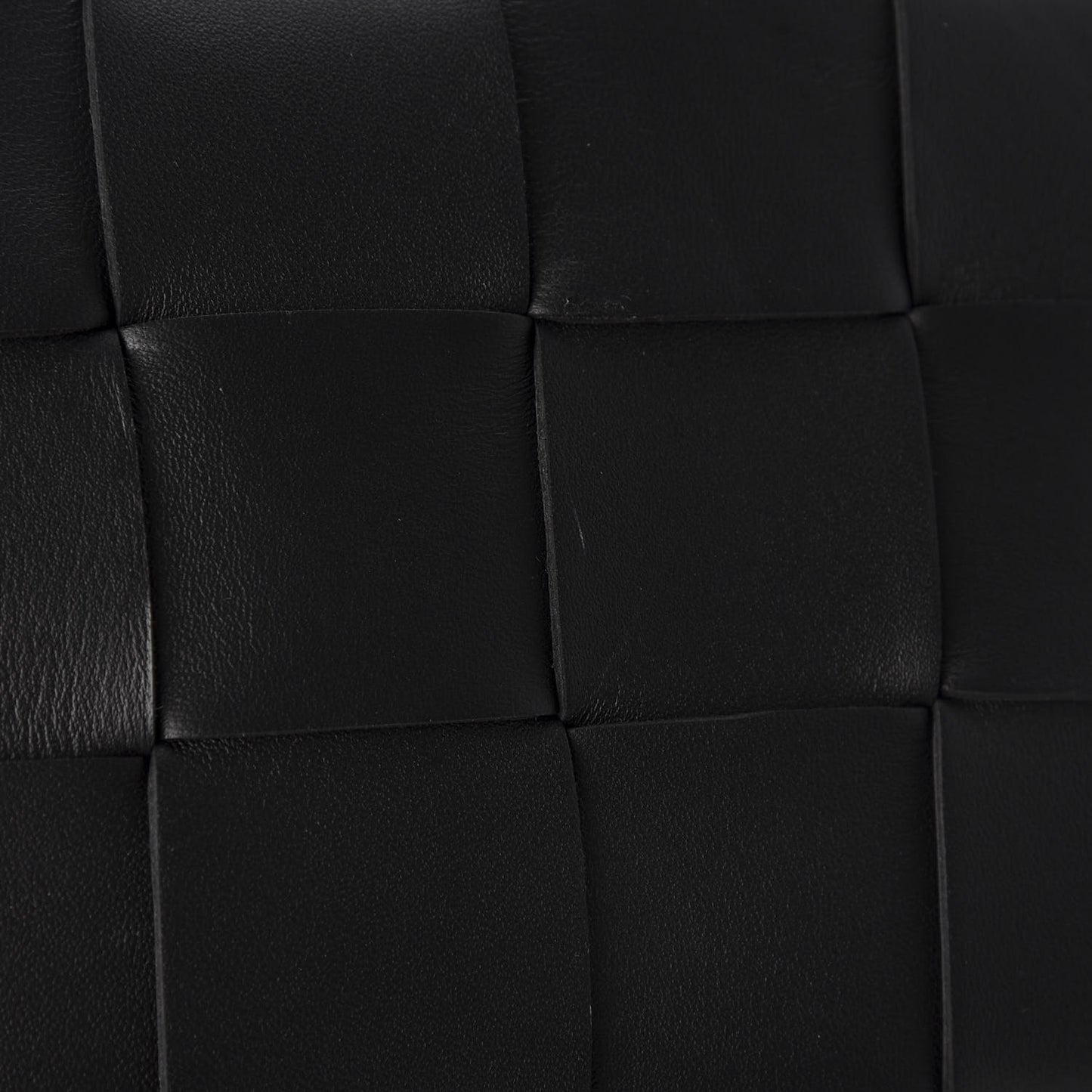 Lambskin Maxi Intrecciato Cassette Crossbody Bag Black