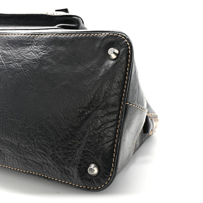 Chloe Calfskin Edith Dome Bowler Black 10 of 10