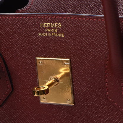 Hermes Epsom Contour Birkin 35 Rouge H 16 of 35