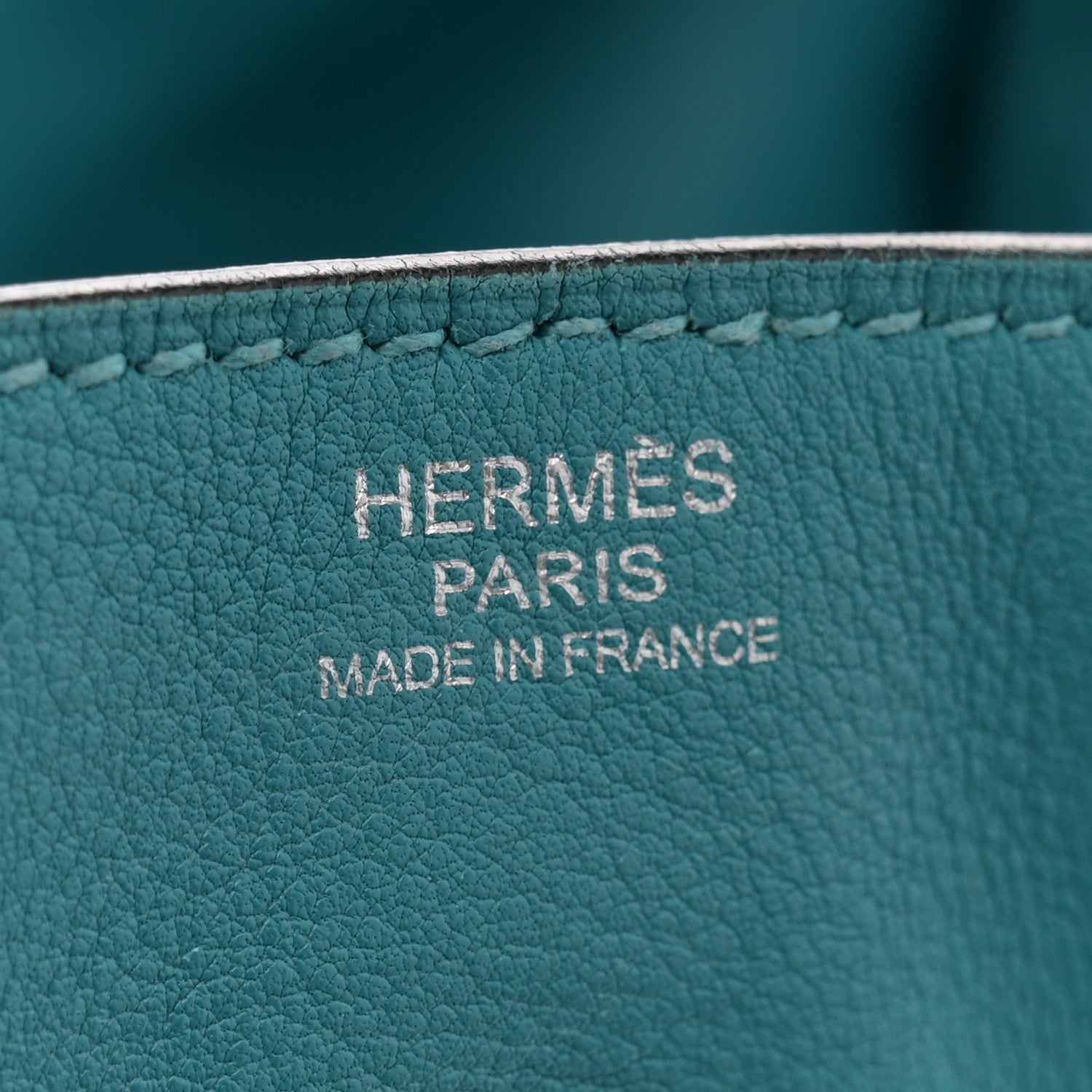 Hermes Swift Lindy 30 Turquoise 6 of 15