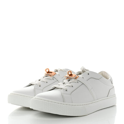 Hermes Calfskin Day Sneakers 39.5 White 3 of 8