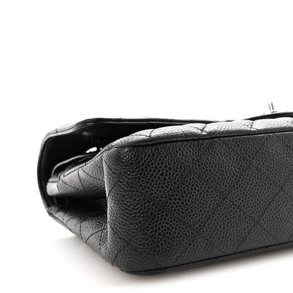 Chanel Caviar Quilted Medium Double Flap Black 9 of 10