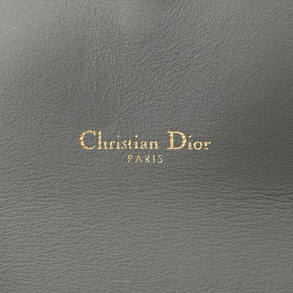 Christian Dior Oblique Saddle Chain Long Wallet Grey 6 of 11