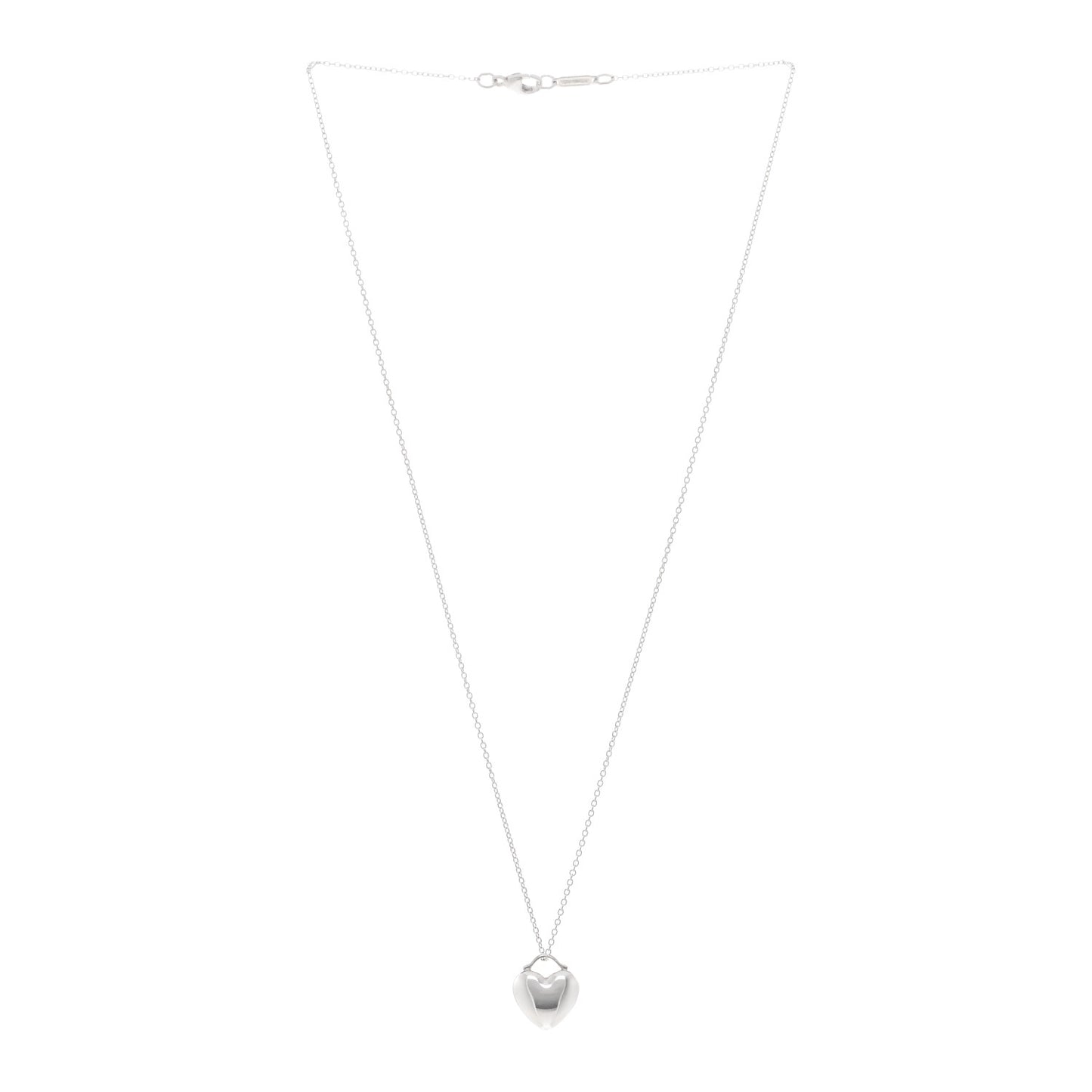 Sterling Silver Heart Pendant Necklace