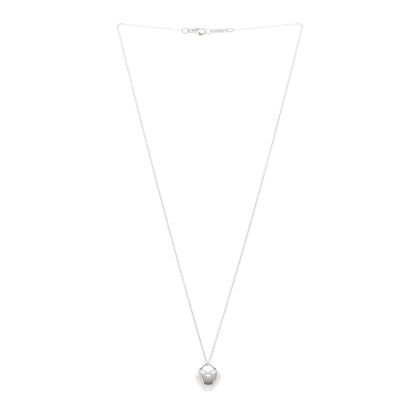 Tiffany Sterling Silver Heart Pendant Necklace 3 of 4