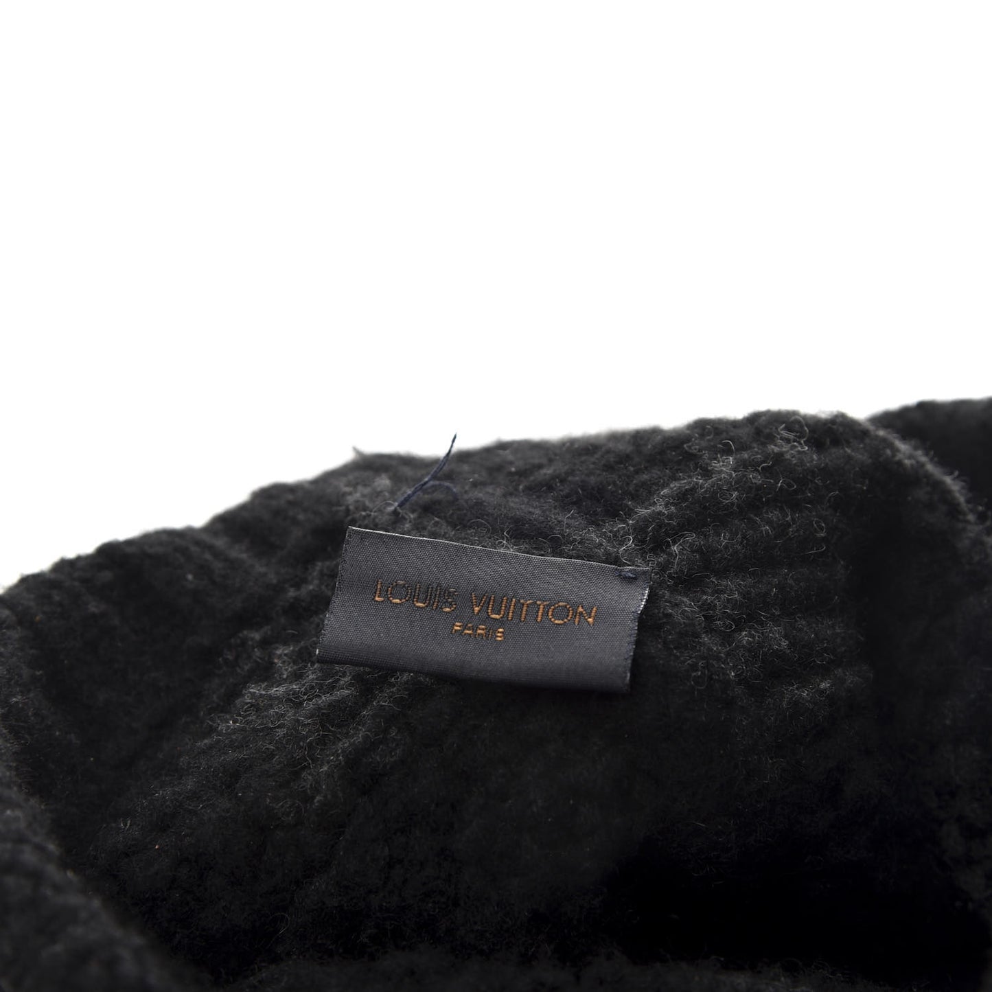 Cashmere Damier Beanie Blue