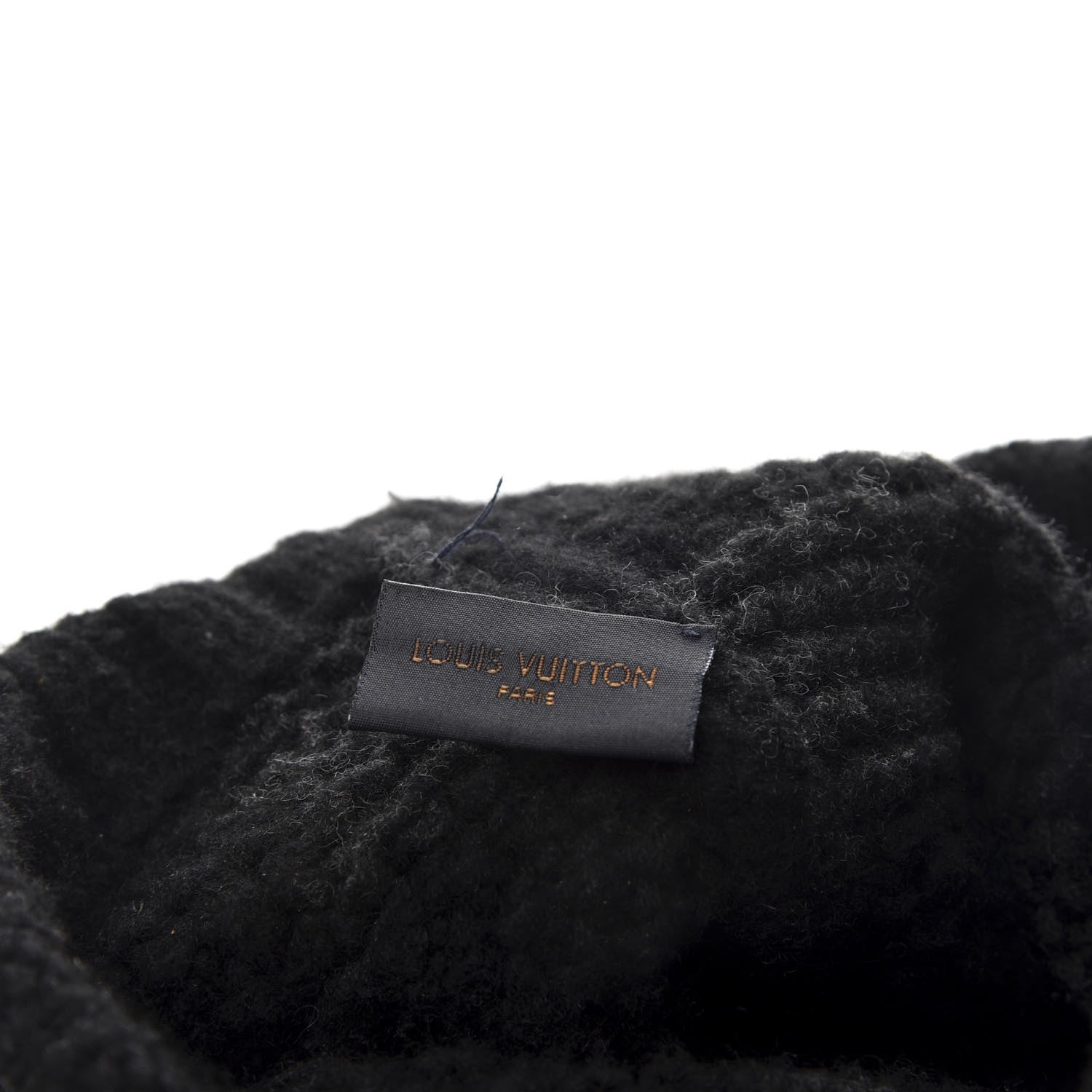 Louis Vuitton Cashmere Damier Beanie Blue 5 of 5