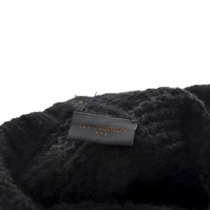 Louis Vuitton Cashmere Damier Beanie Blue 5 of 5