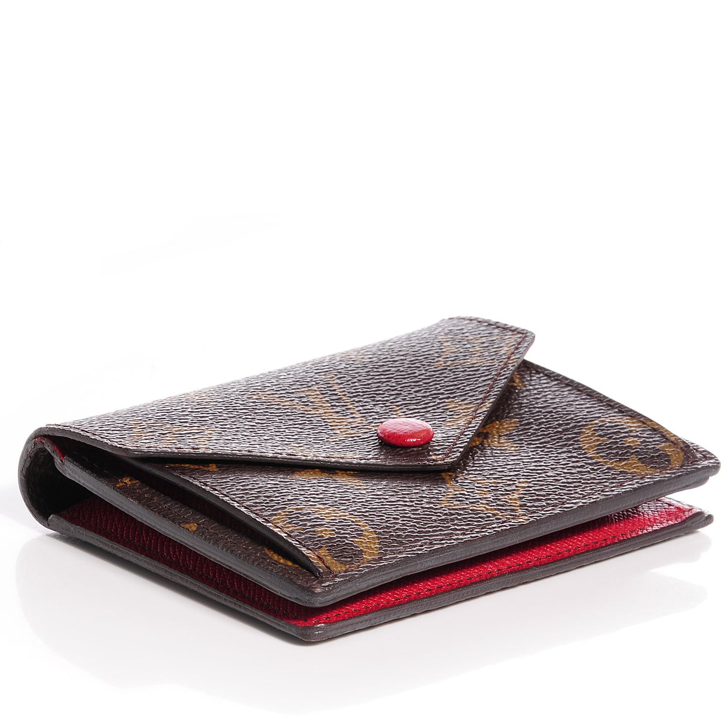 Monogram Compact Marie Wallet Rouge