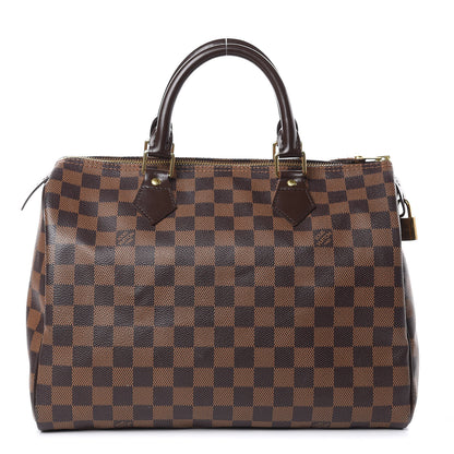 Louis Vuitton Damier Ebene Speedy 30 1 of 13