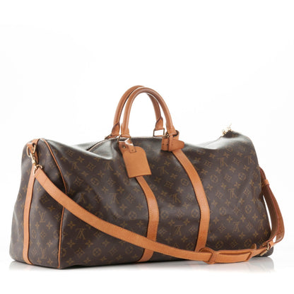 Louis Vuitton Monogram Keepall Bandouliere 55 3 of 11