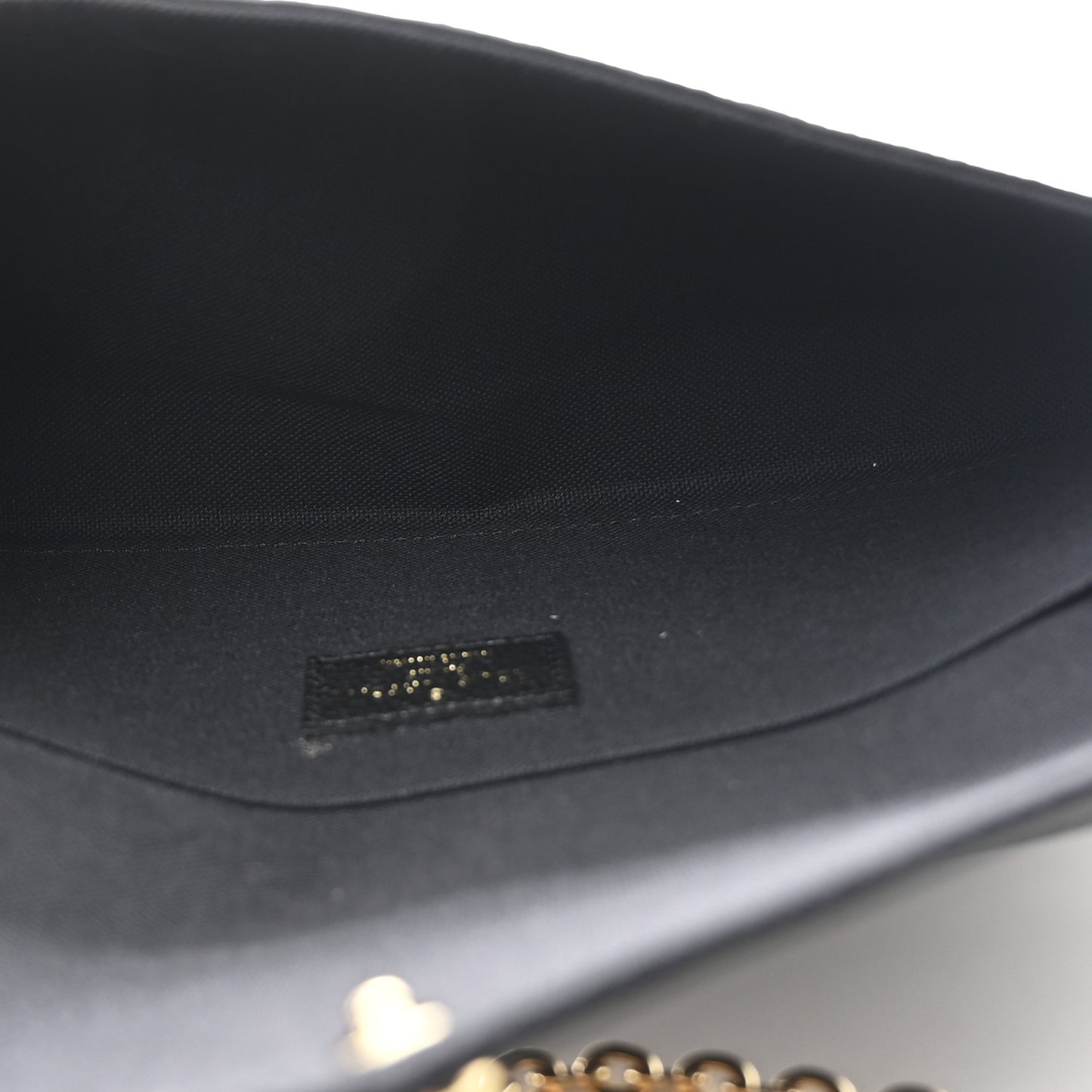Empreinte Pochette Felicie Chain Wallet Black