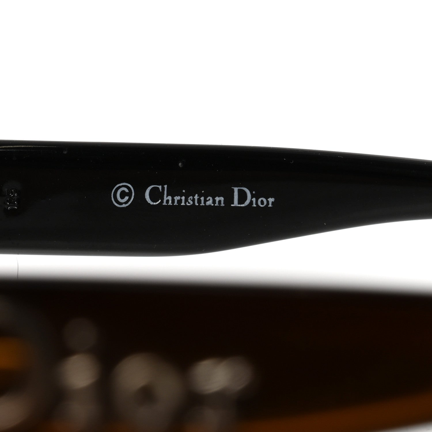 Christian Dior Glossy 1 Sunglasses Tortoise 6 of 6