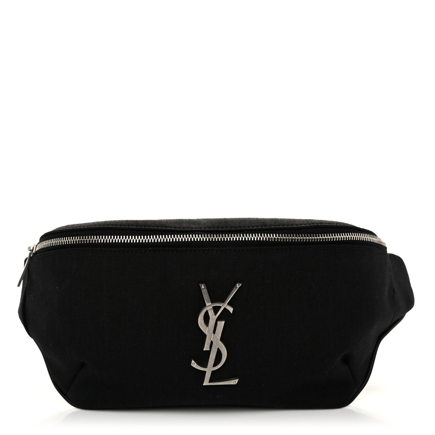 Canvas Monogram Belt Bag Black