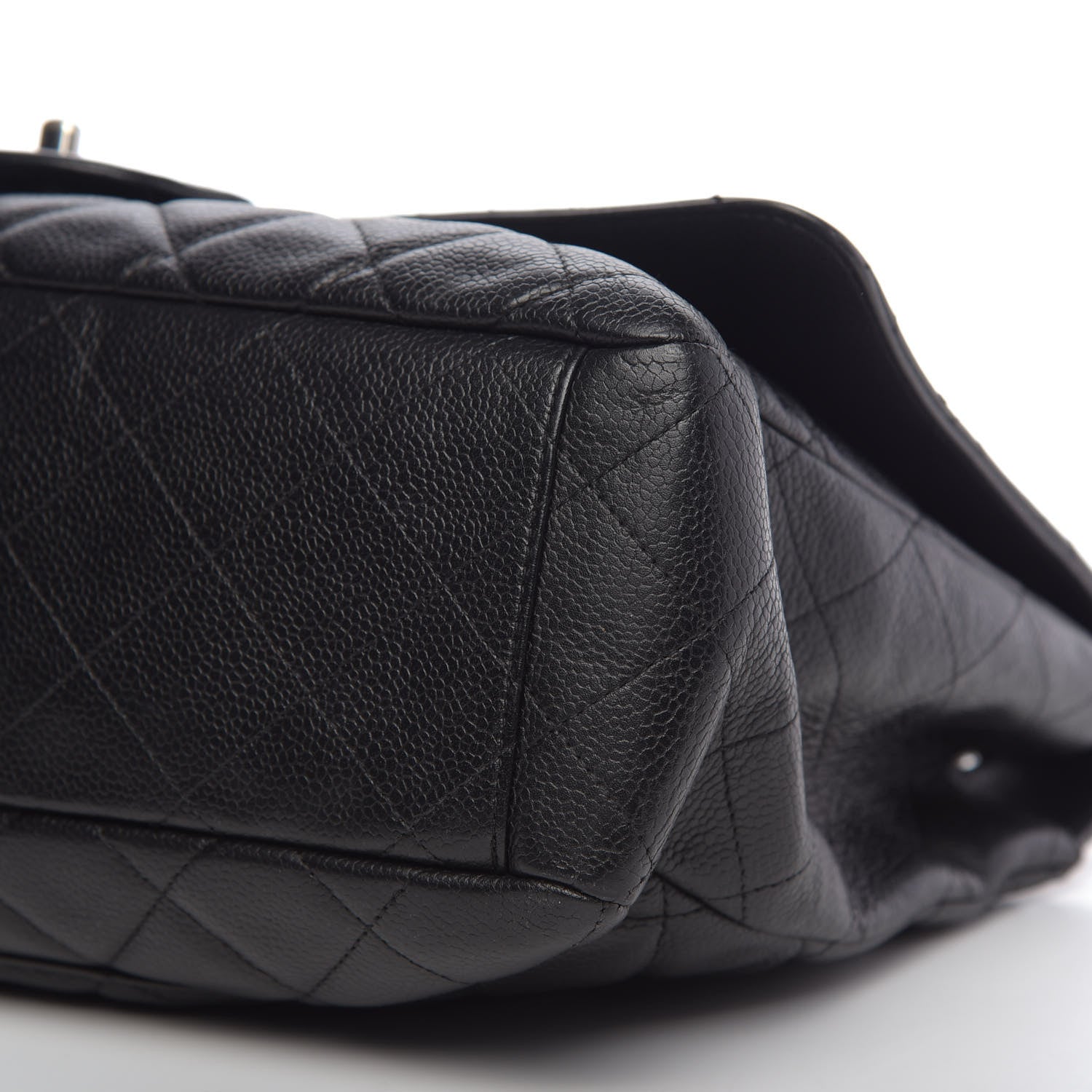 Chanel Caviar Quilted Maxi Single Flap Black 9 of 13