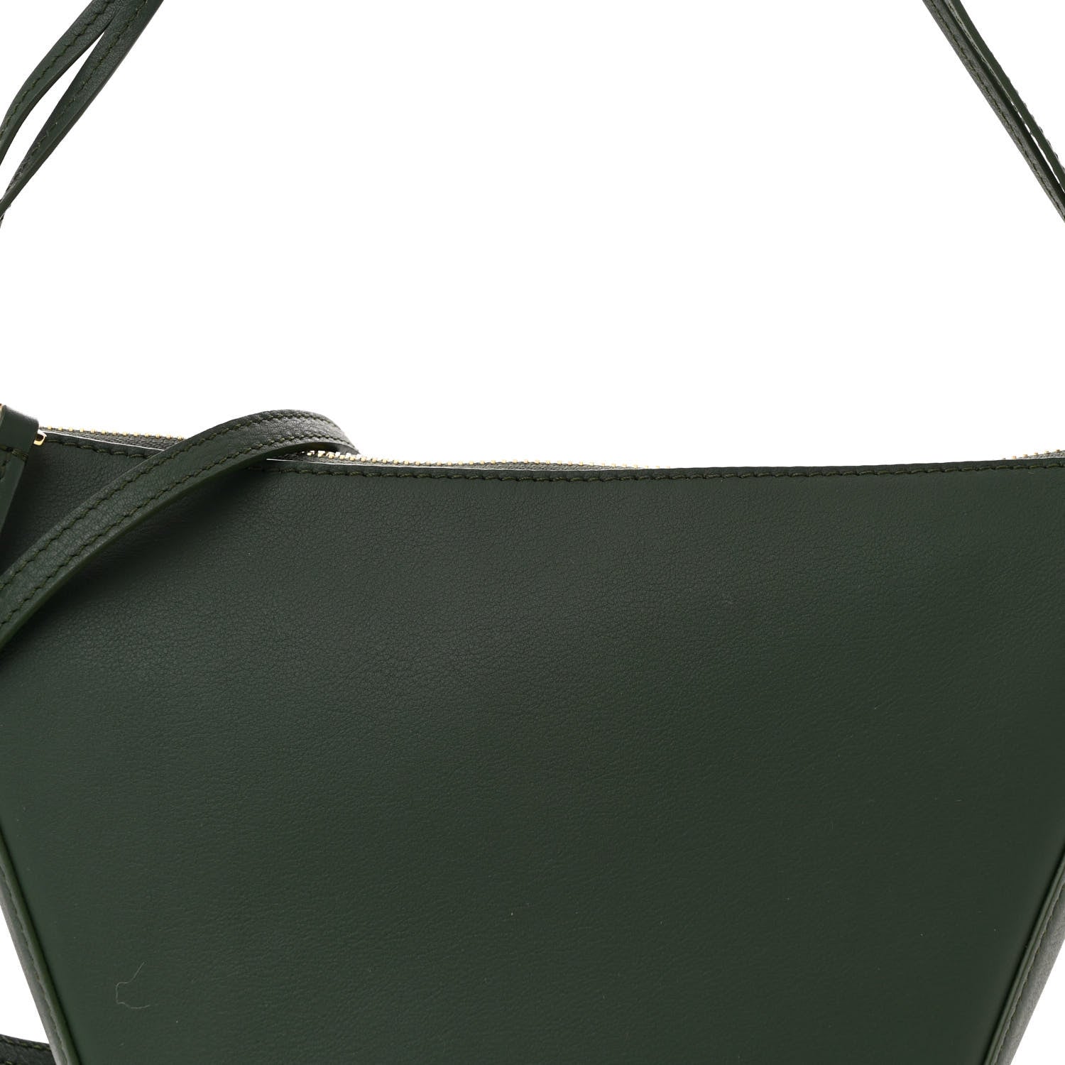 Loewe Calfskin Mini Hammock Hobo Bottle Green 8 of 11