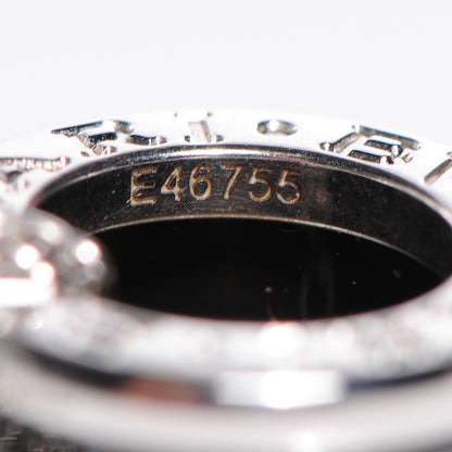 Bulgari 18K White Gold Black Ceramic B.zero1 Pendant Necklace 8 of 9