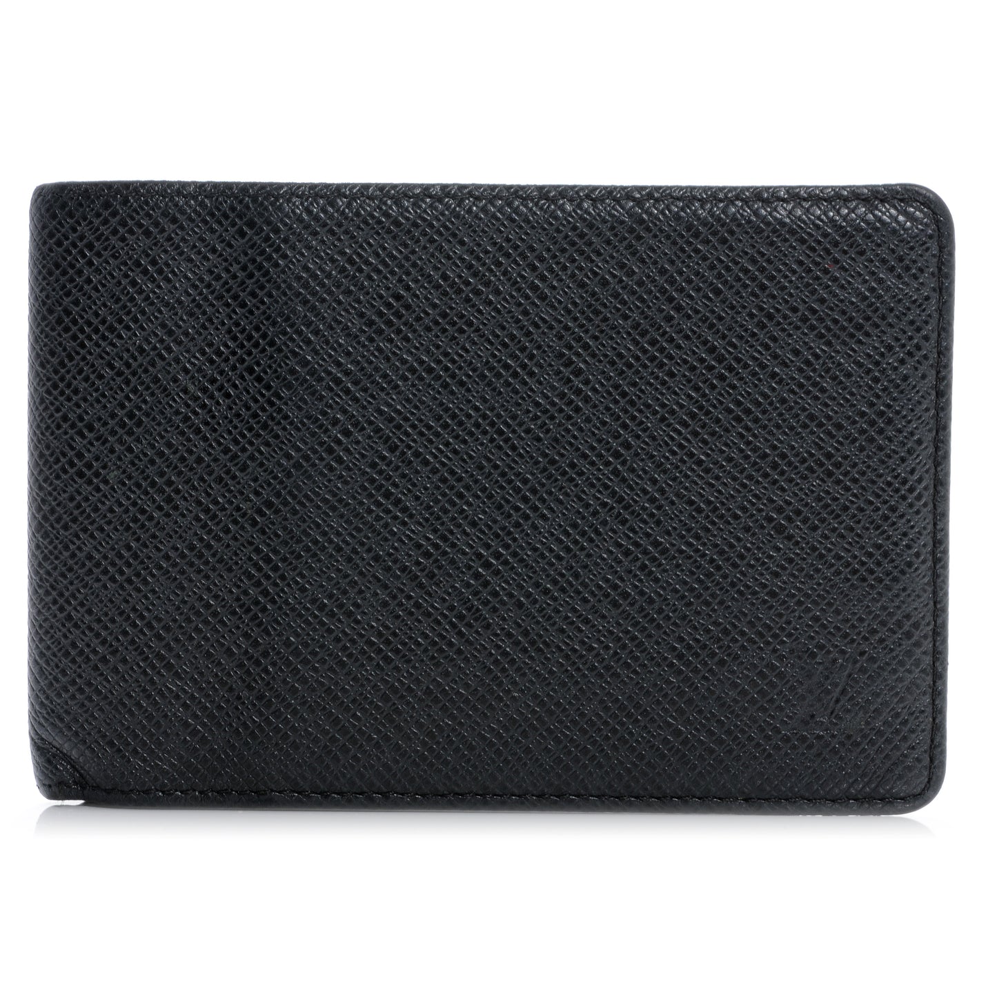 Taiga Mens Billfold Wallet 3 Flaps Ardoise
