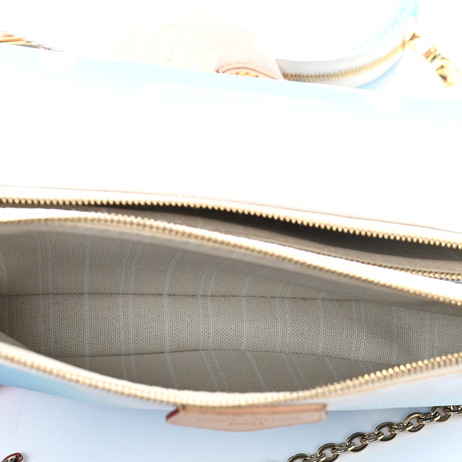 Louis Vuitton Monogram Giant By The Pool Multi Pochette Accessories Blue 6 of 11