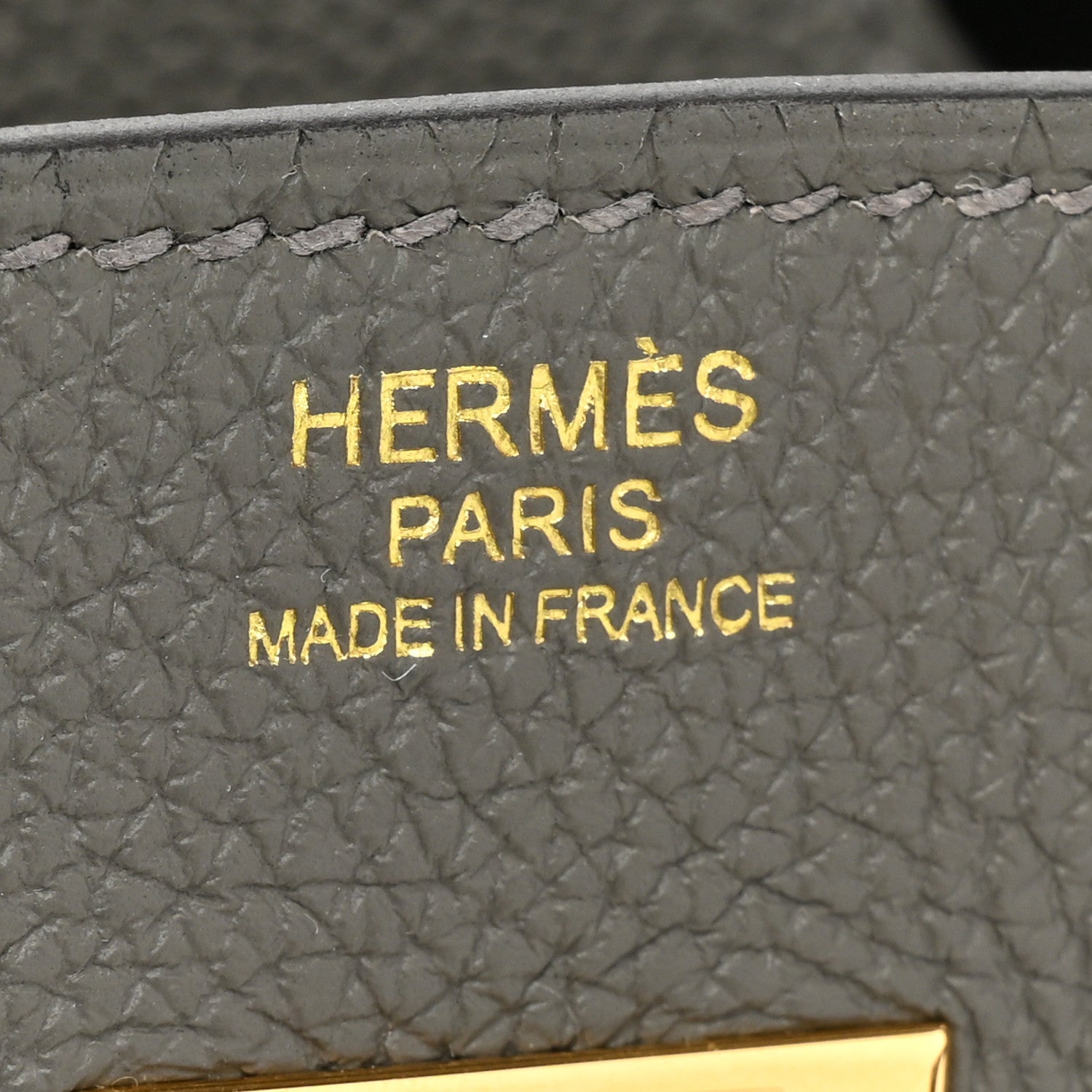 Hermes Togo Birkin 30 Etain 6 of 9