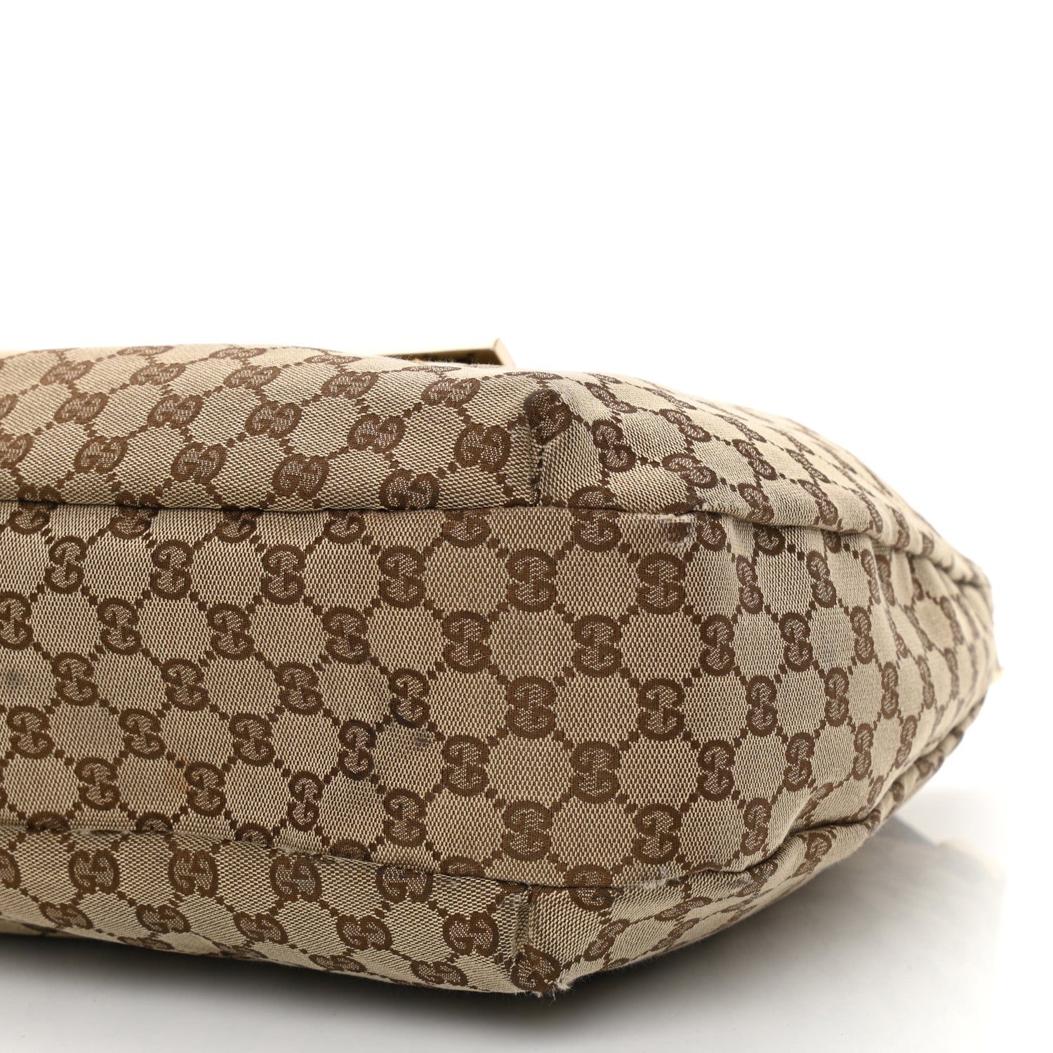 Gucci Monogram Large New Ladies Web Hobo Dark Brown 10 of 12