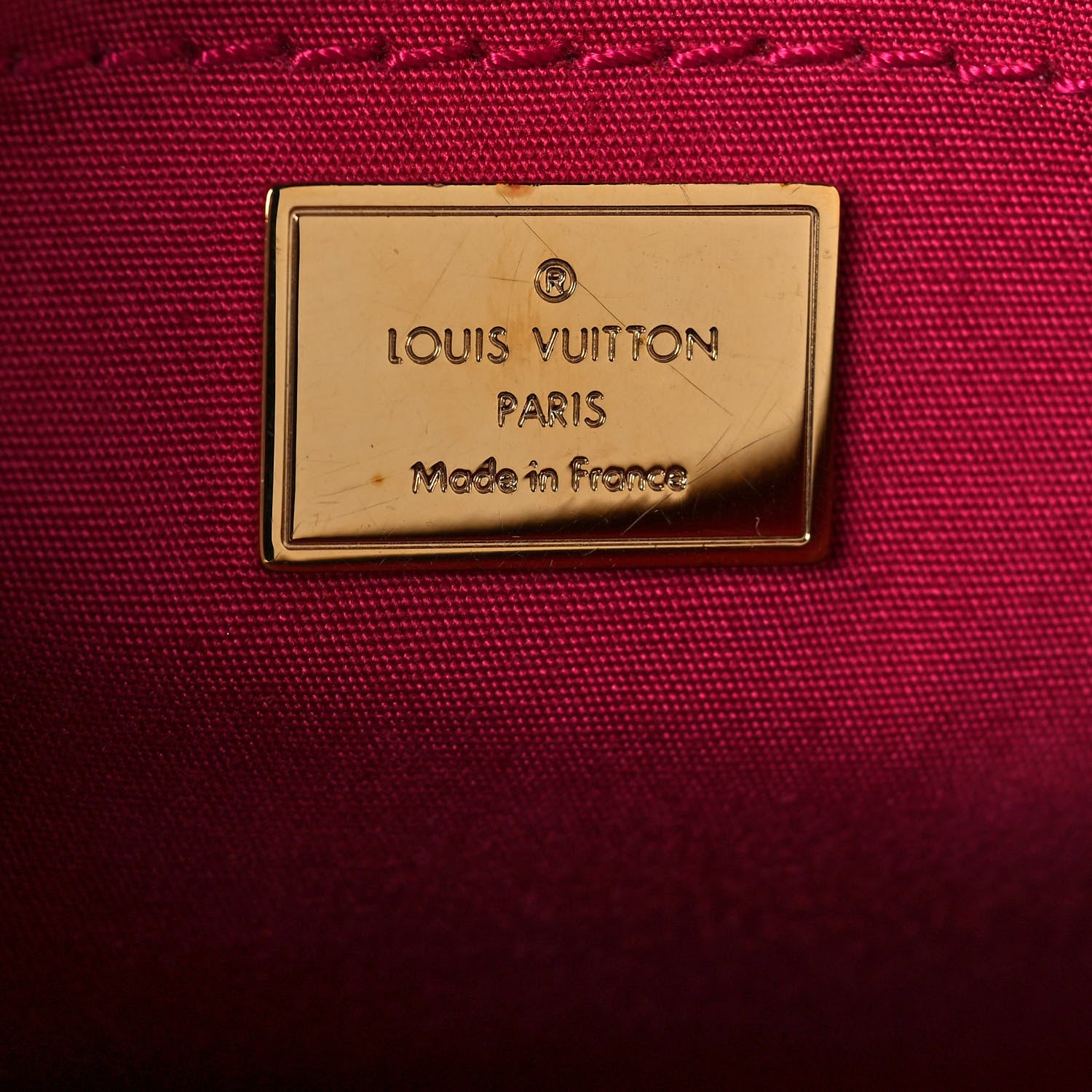 Louis Vuitton Vernis Santa Monica Clutch Magenta 6 of 12