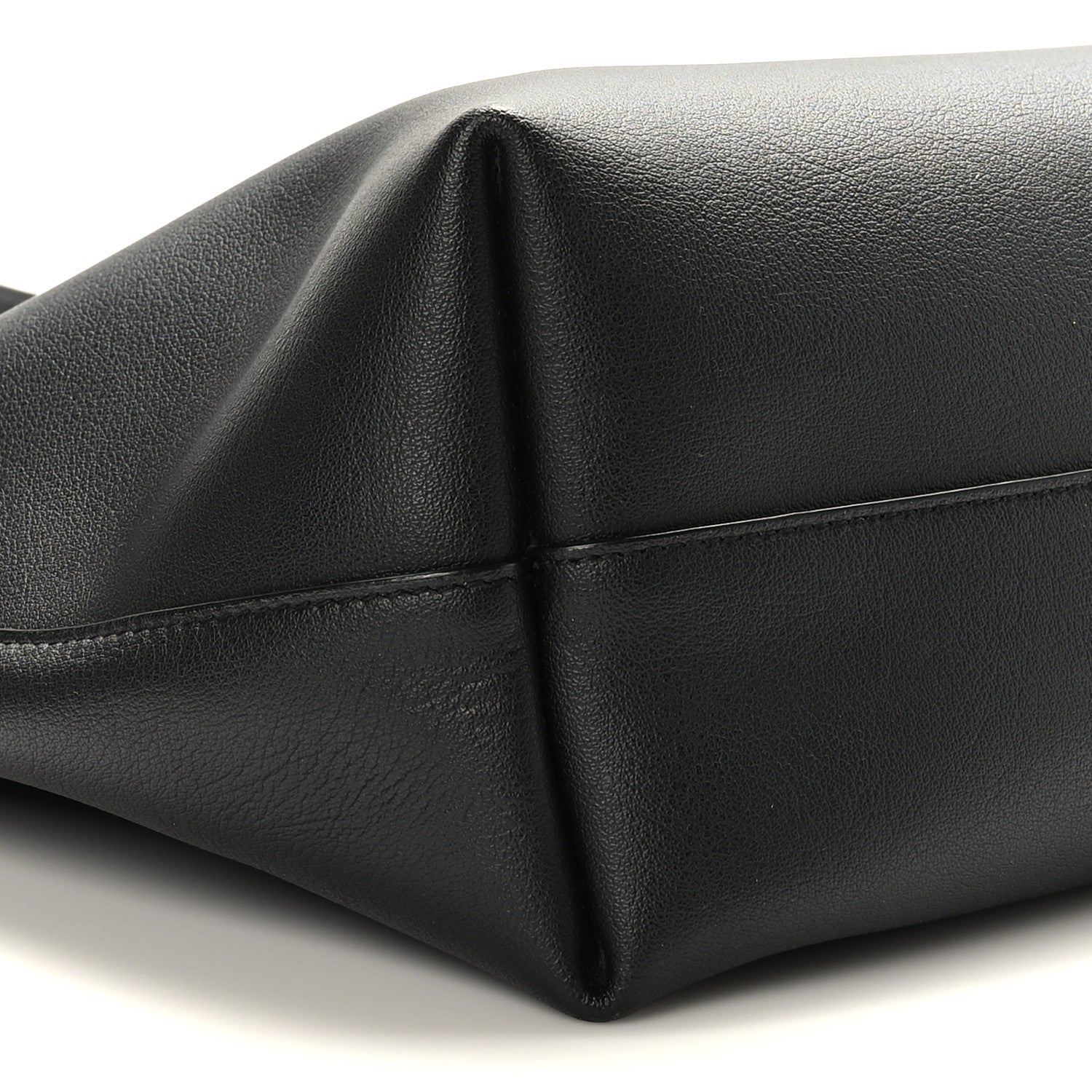 Saint Laurent Calfskin Large Shopping Tote Black 10 of 10