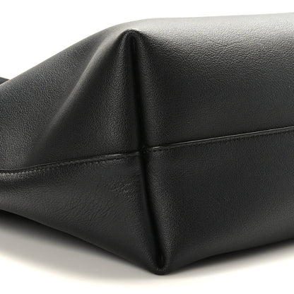 Saint Laurent Calfskin Large Shopping Tote Black 10 of 10