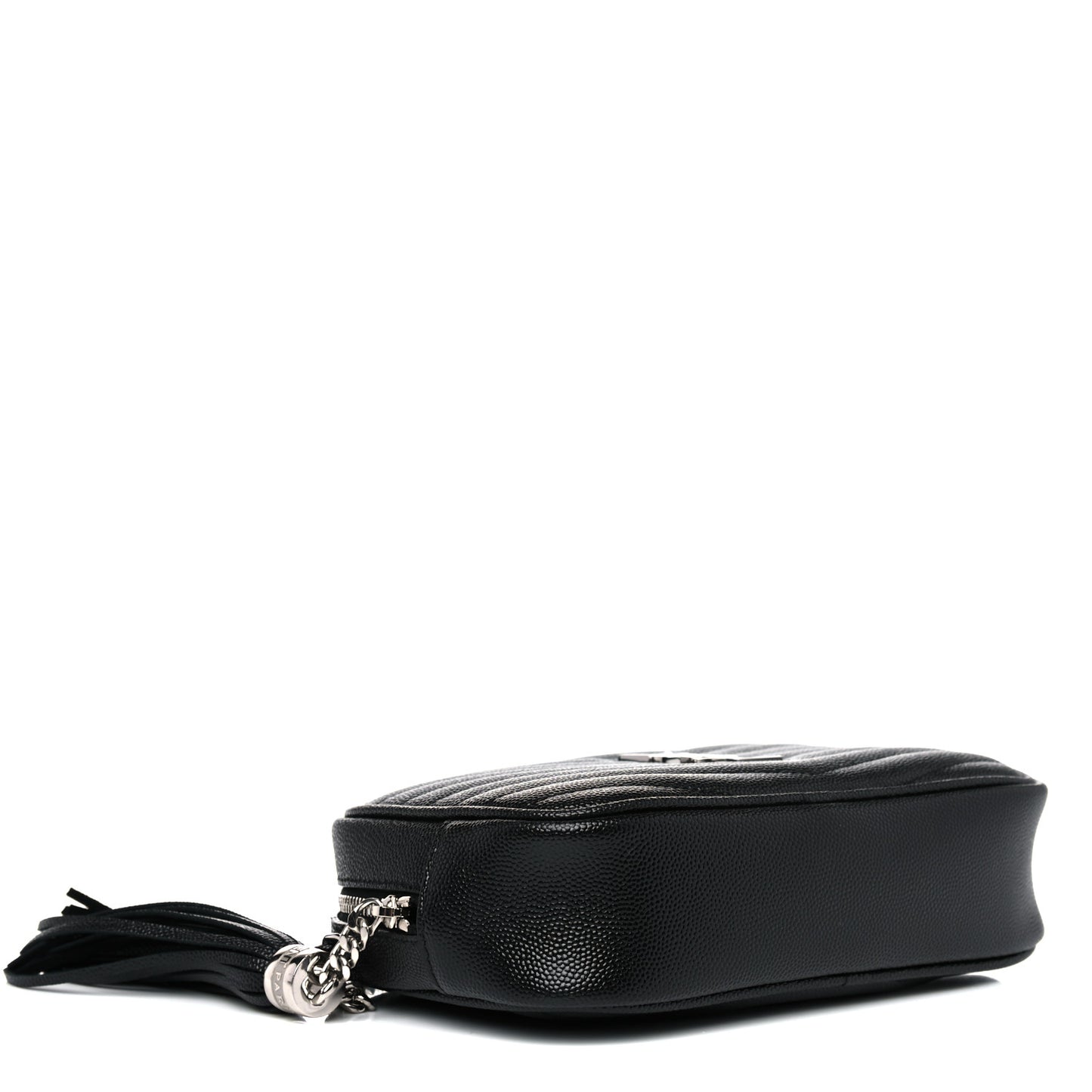 Grain De Poudre Matelasse Monogram Mini Lou Camera Bag Black
