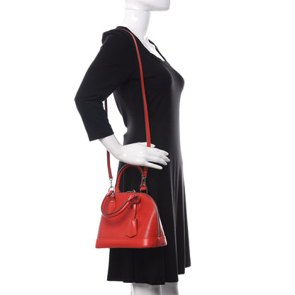 Louis Vuitton Epi Alma BB Coquelicot 2 of 9
