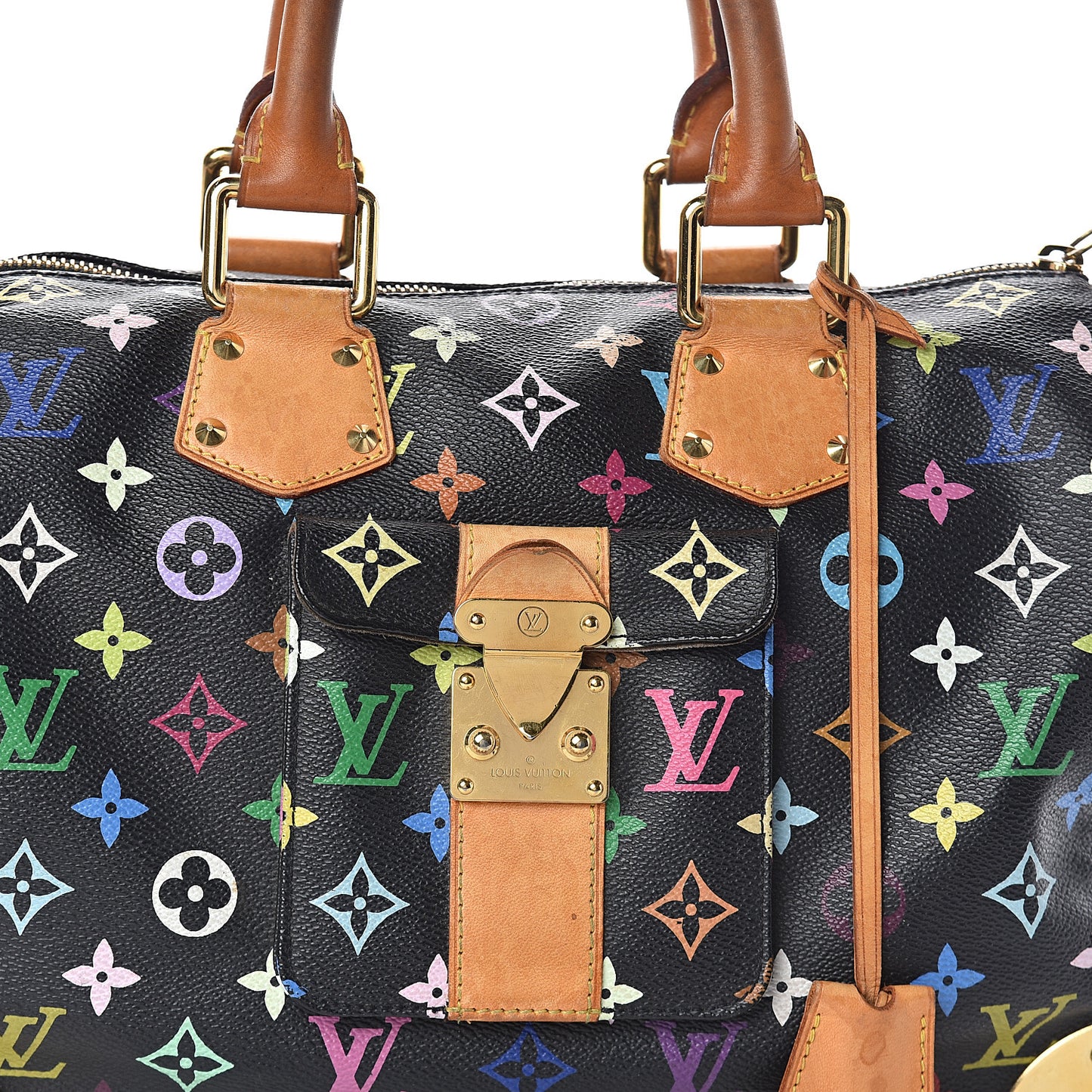 Monogram Multicolor Speedy 30 Black