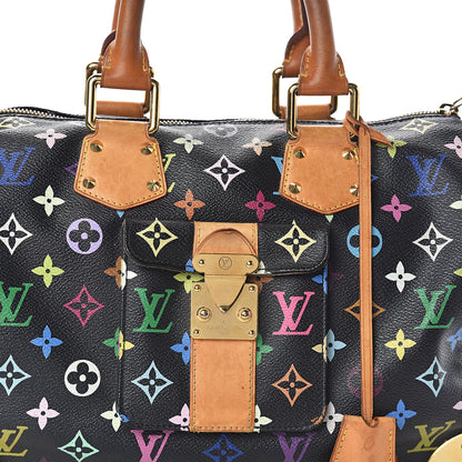 Louis Vuitton Monogram Multicolor Speedy 30 Black 7 of 9
