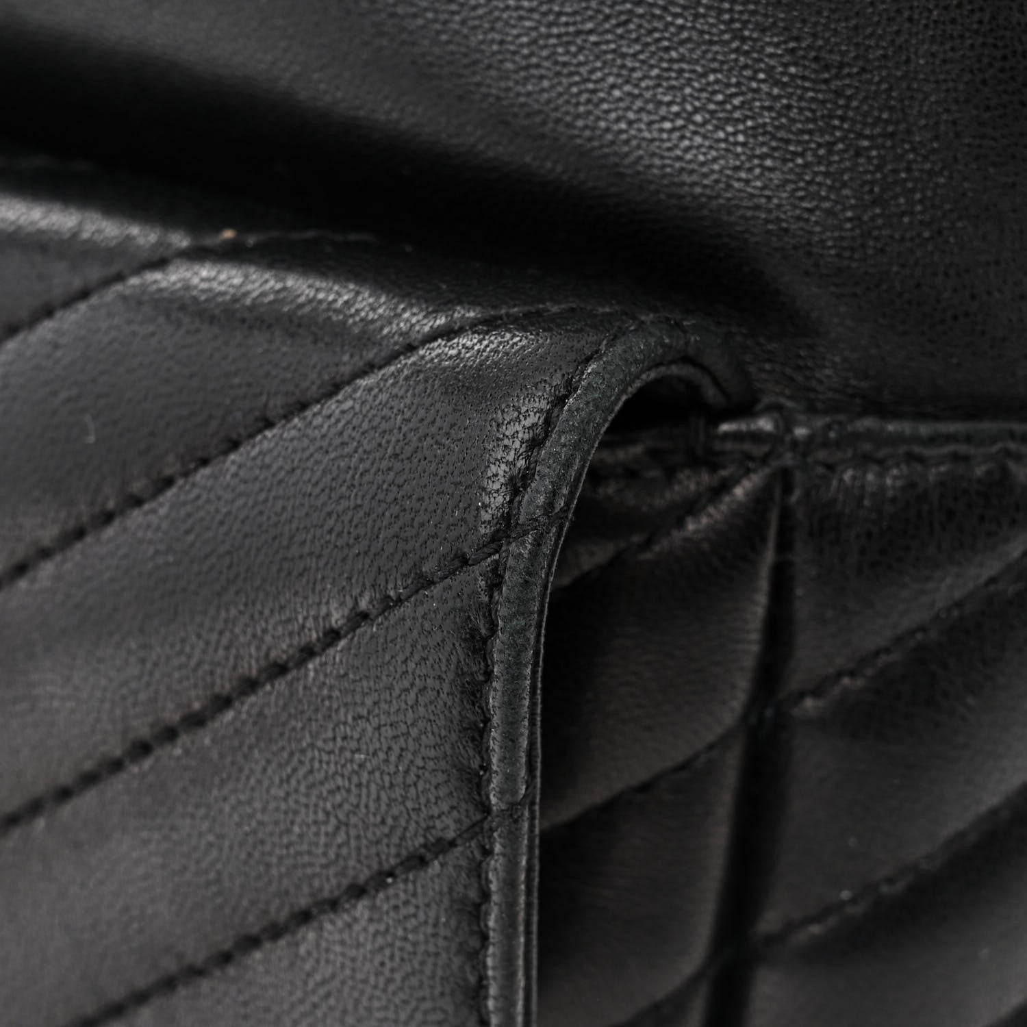 Saint Laurent Lambskin Matelasse Monogram Joe Backpack Black 13 of 14