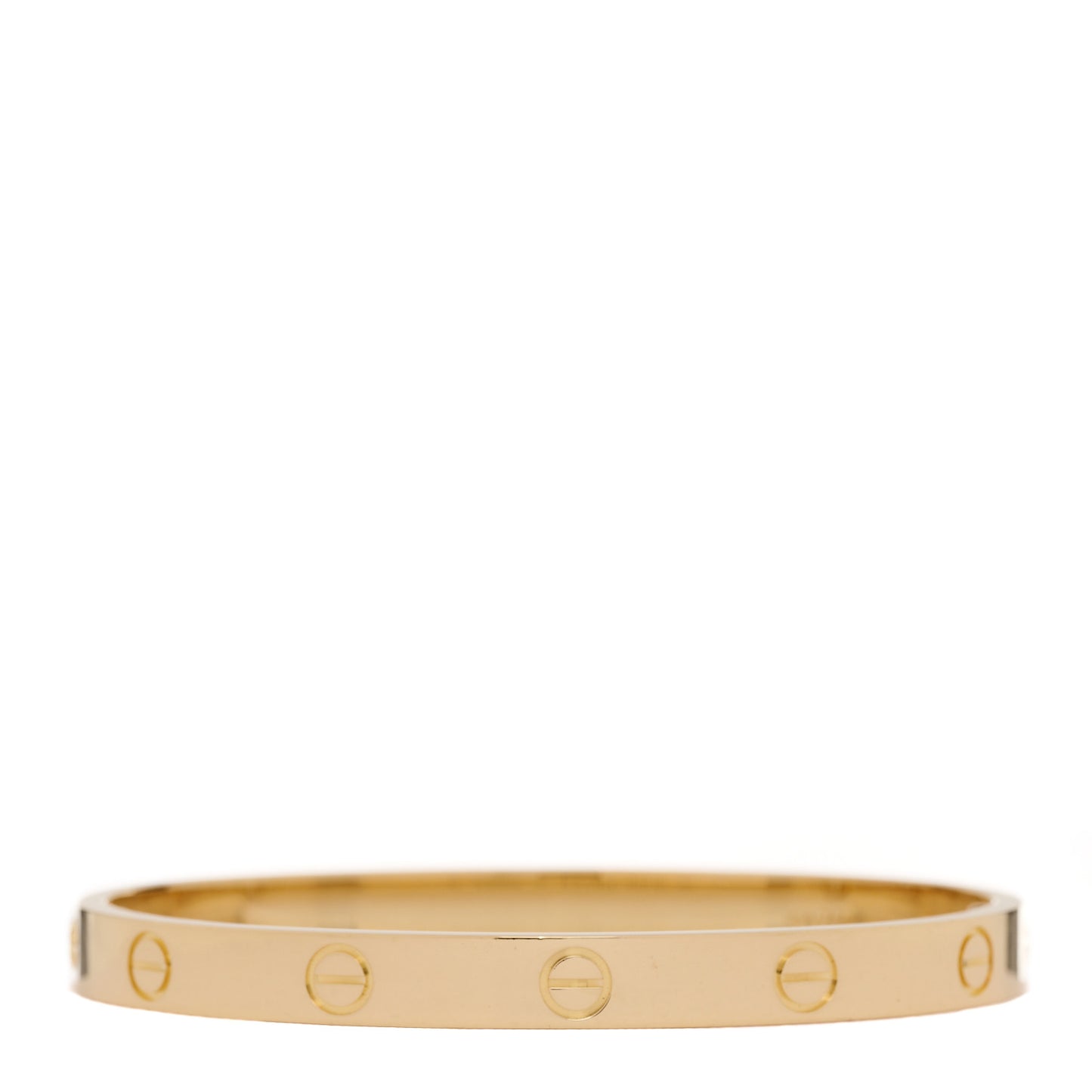 18K Yellow Gold LOVE Bracelet 17