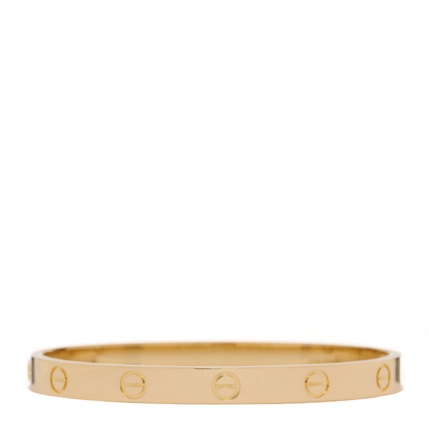 Cartier 18K Yellow Gold LOVE Bracelet 17 3 of 9