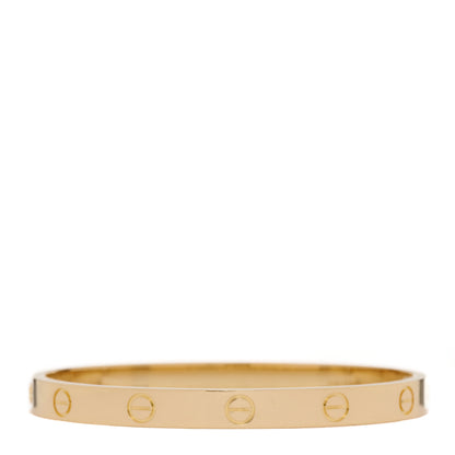 Cartier 18K Yellow Gold LOVE Bracelet 17 3 of 9
