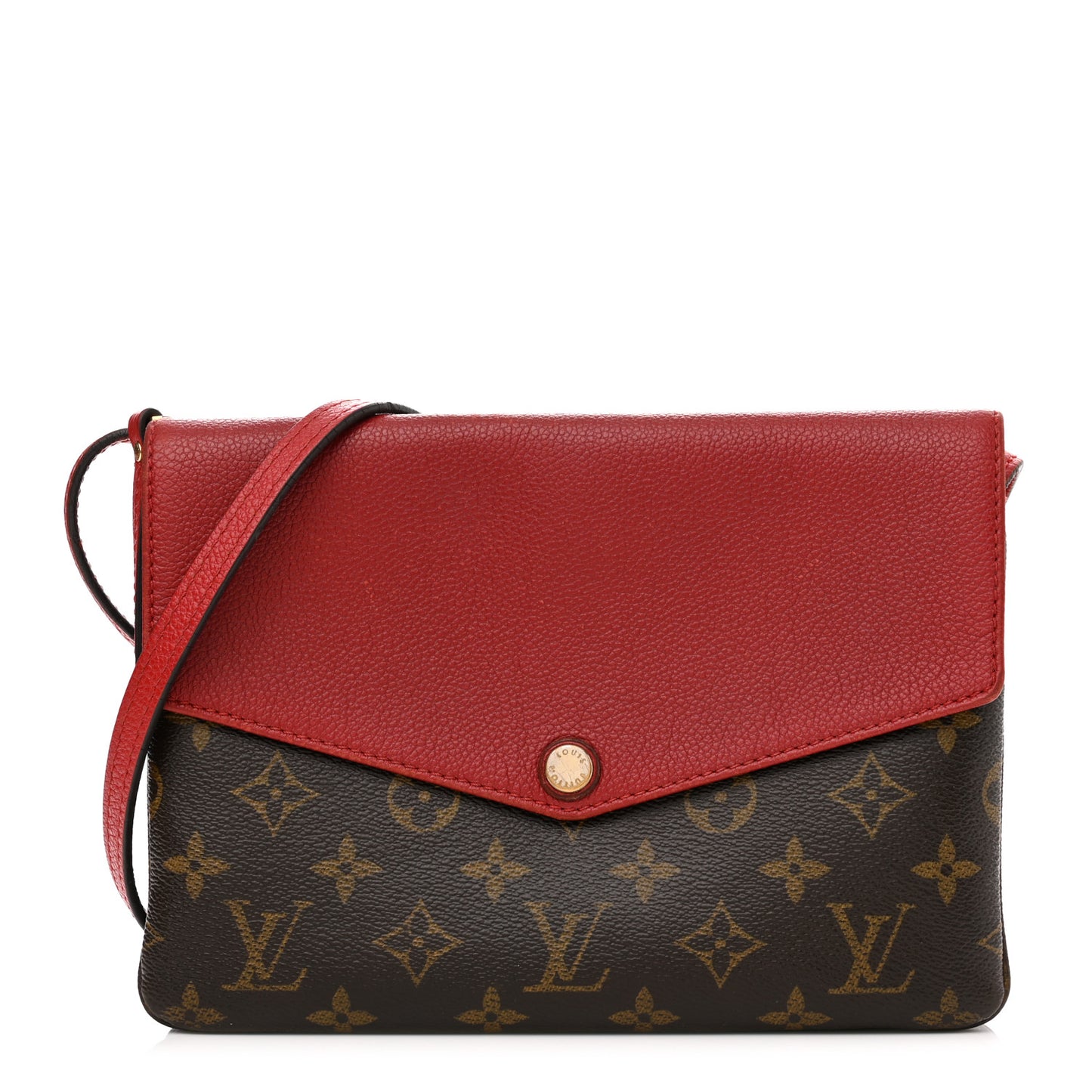 Monogram Twice Pochette Cherry