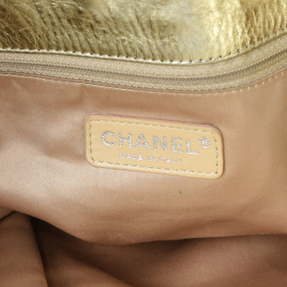 Chanel Metallic Perforated Lambskin Hollywood Hobo Silver 8 of 17