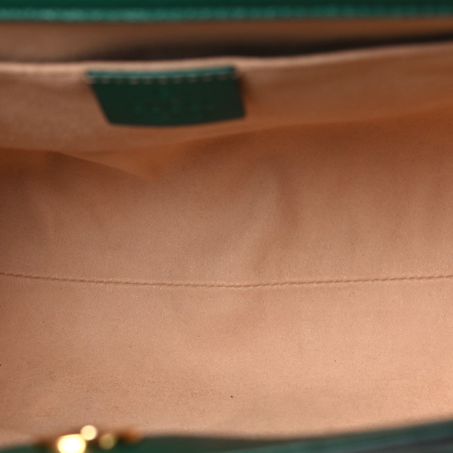 Gucci Wonka Grain Calfskin Small Diana Tote Bag Green Yellow Fluo 4 of 9