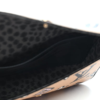 Louis Vuitton Monogram Wild At Heart Felicie Strap & Go Arizona Creme 5 of 8