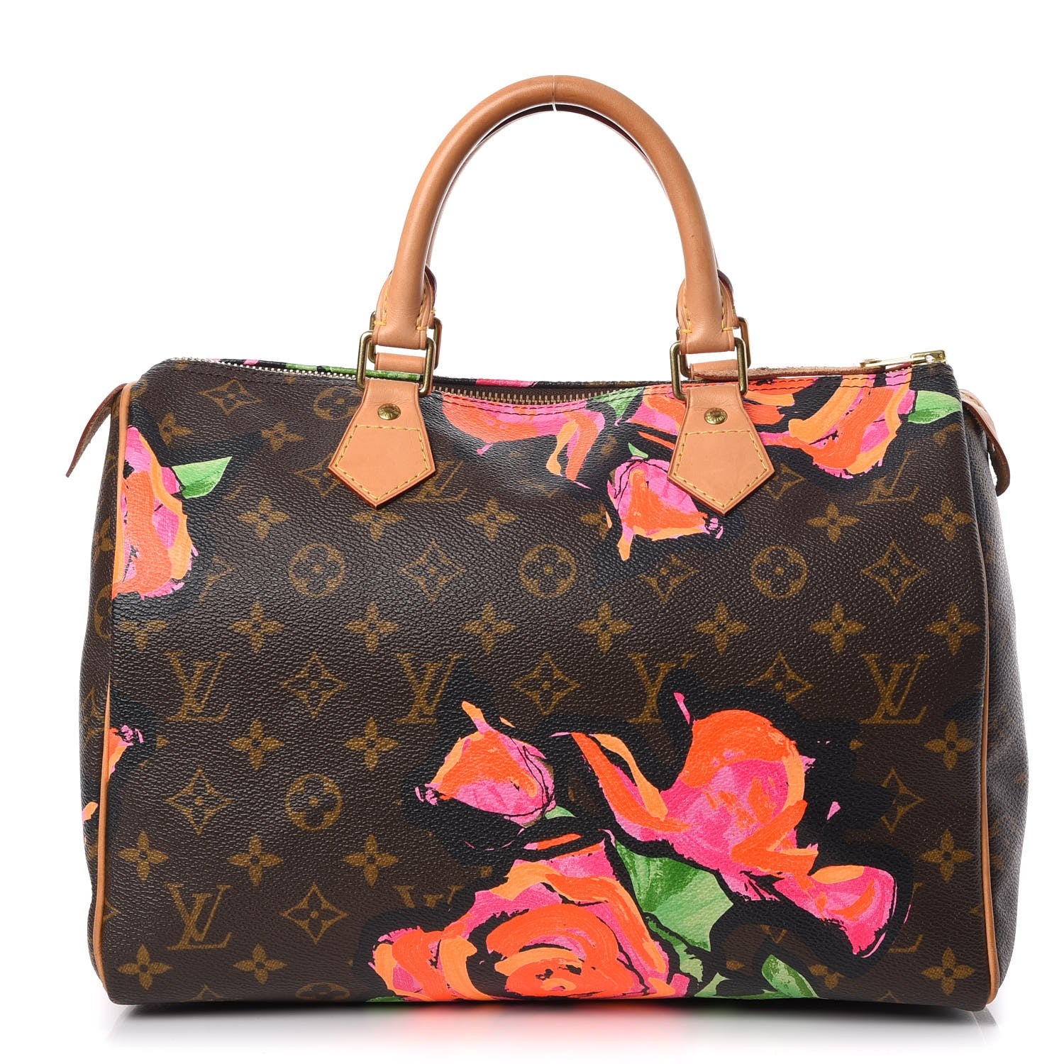 Louis Vuitton Monogram Roses Speedy 30 1 of 9