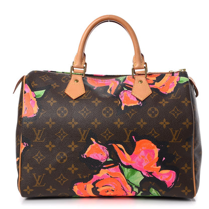 Louis Vuitton Monogram Roses Speedy 30 1 of 9