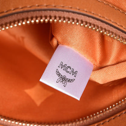 MCM Visetos Heritage Bowler Bag Cognac 9 of 11