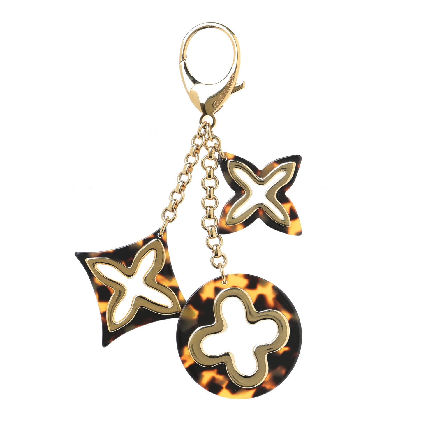Insolence Bag Charm Ecaille